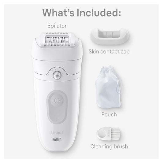 Braun Silk-épil 5 Epilator, Wet & Dry.