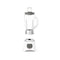 Moulinex Blender | 1.5L | 450W