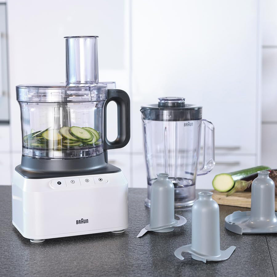 Braun Food Processor | 800W | White
