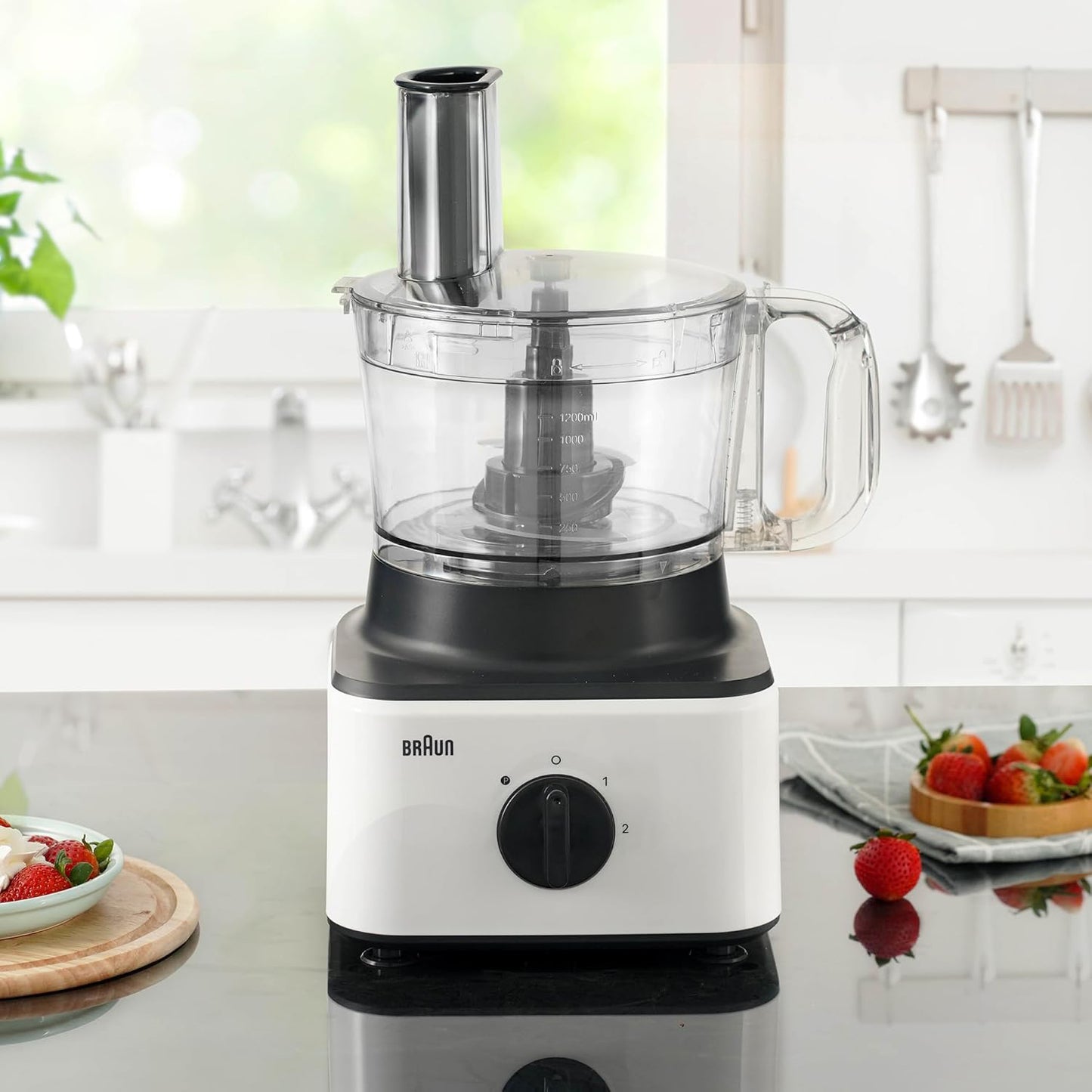 Braun Food Processor 8 in 1 System, 750 Watts