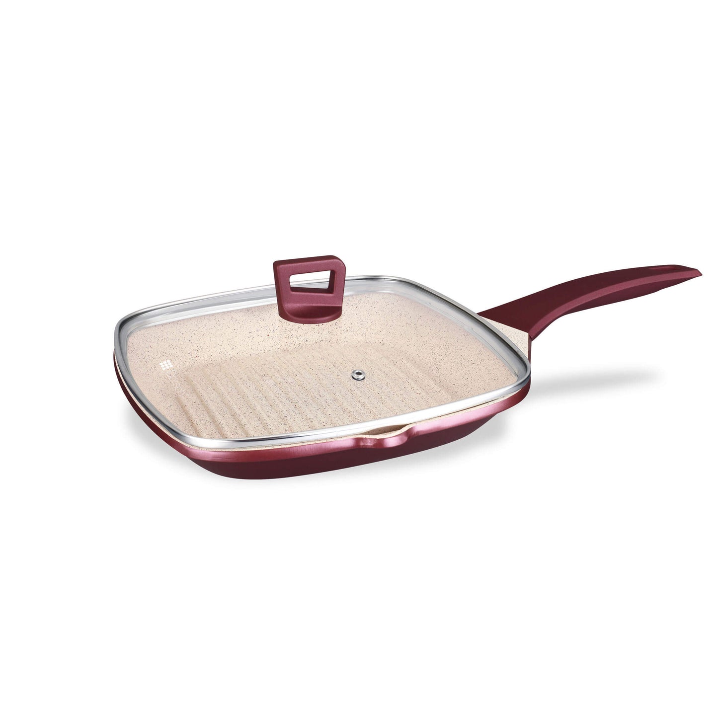 Dorsch Non-Stick Premium Grill Pan with Lid